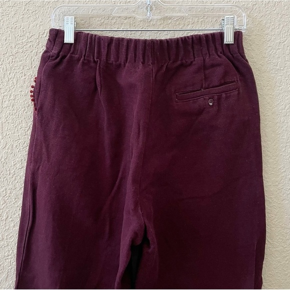 Gudrun Sjoden Pants Trousers Barrel Balloon Crochet Cotton Linen Lagenlook Small - Picture 7 of 12